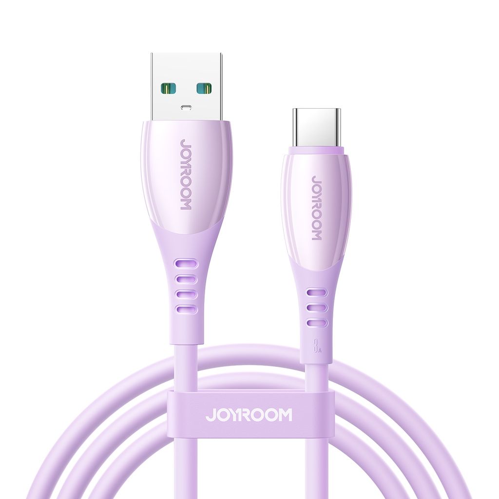 Joyroom S-A59 hurtigladekabel USB-A til USB-C 1,2m – Lilla