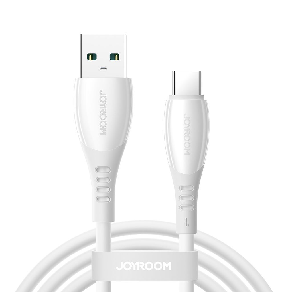 Joyroom S-A59 hurtigladekabel USB-A til USB-C 1,2 m – hvit