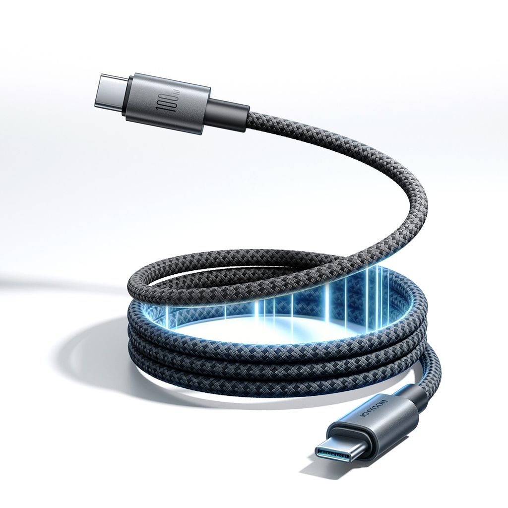 Joyroom MagEase 100W magneettinen itsekelautumiskaapeli USB-C - USB-C, 1,2 m
