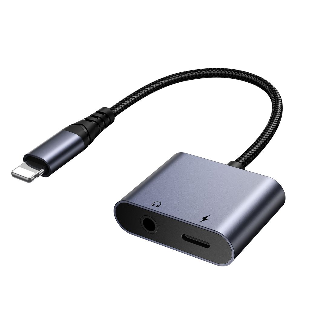 Joyroom Adapter audio Lightning do 3,5 mm AUX & Lightning