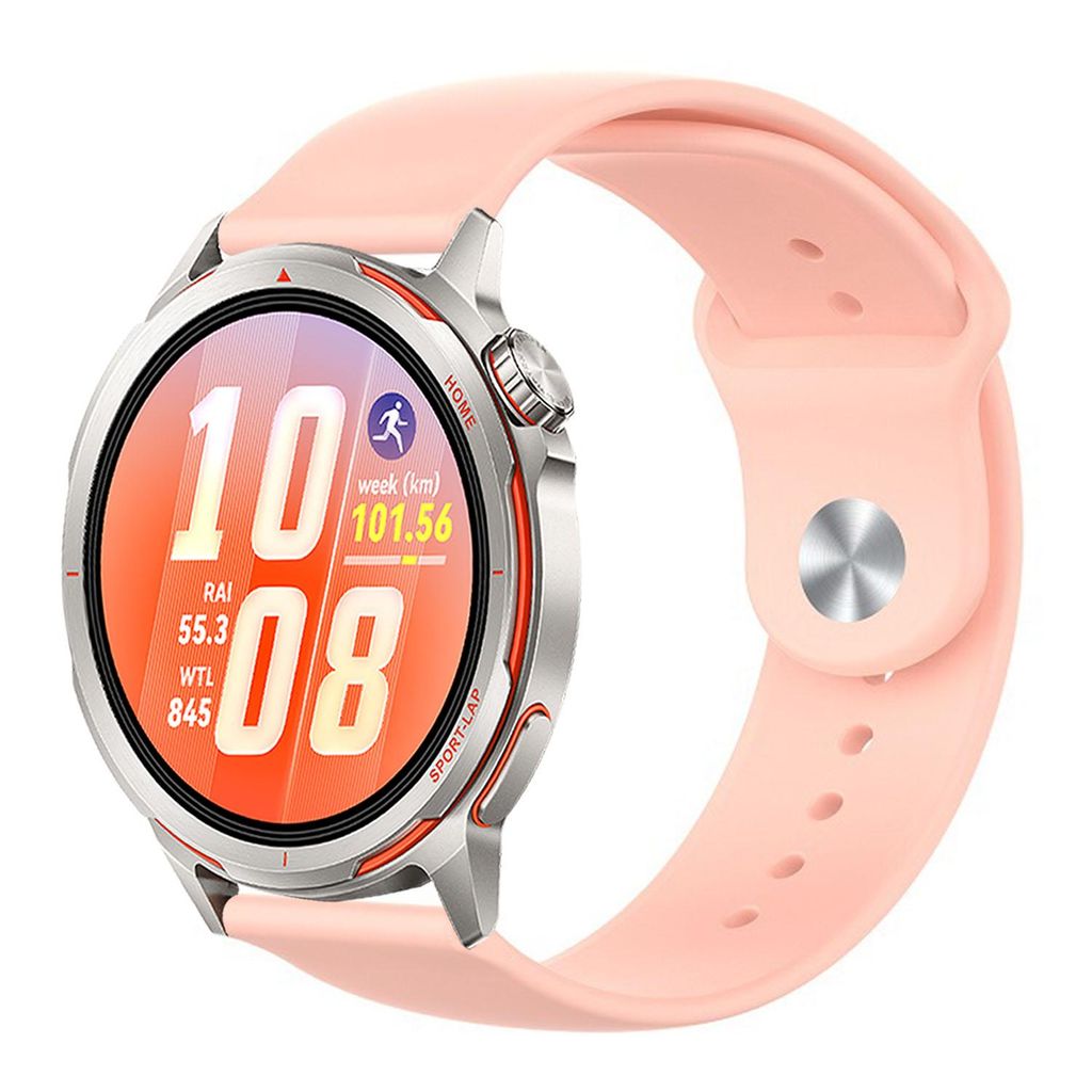 Huawei Watch GT Runner 2 silikoniranneke kellolle - pinkki