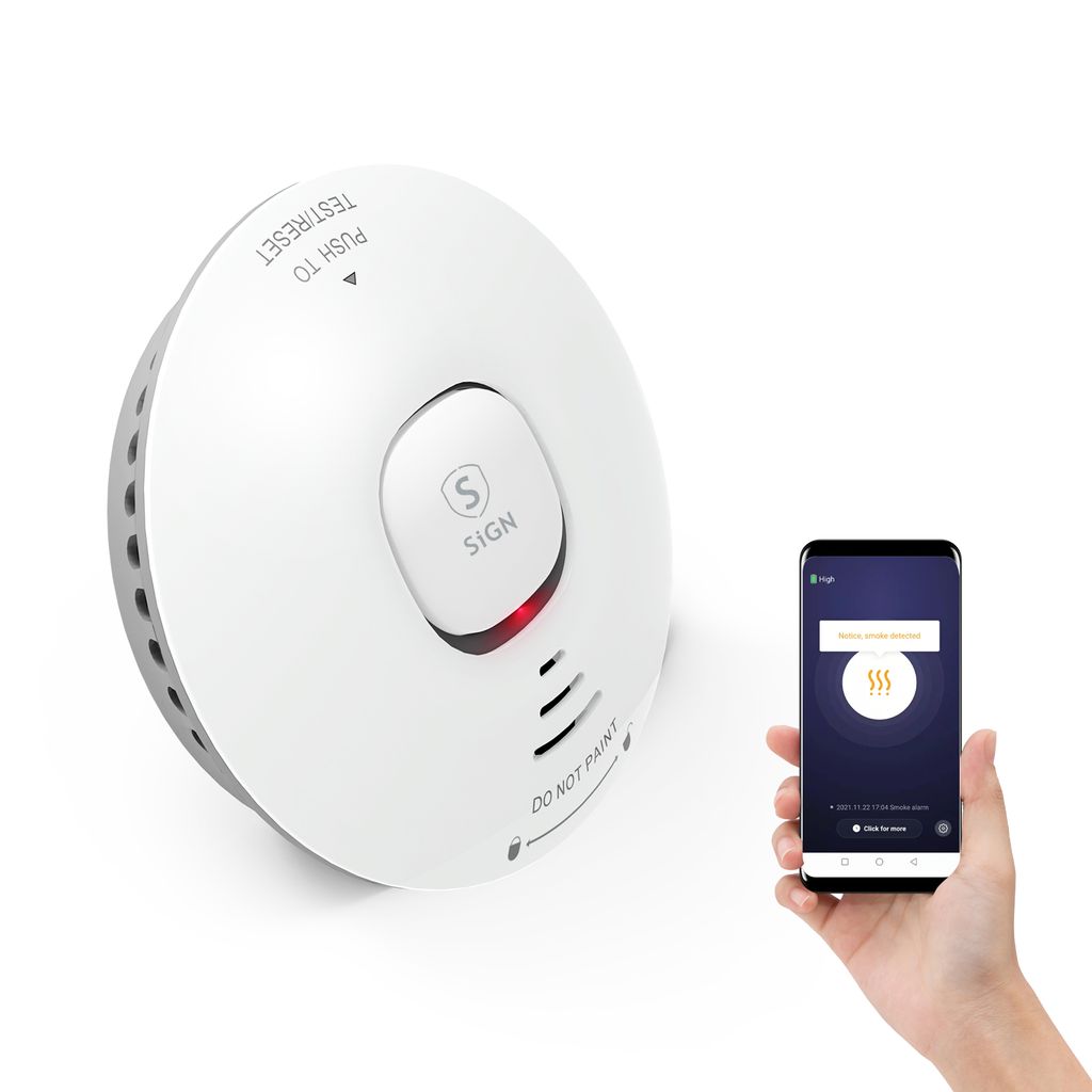 Czujnik dymu / alarm dymowy SiGN Smart WIFI