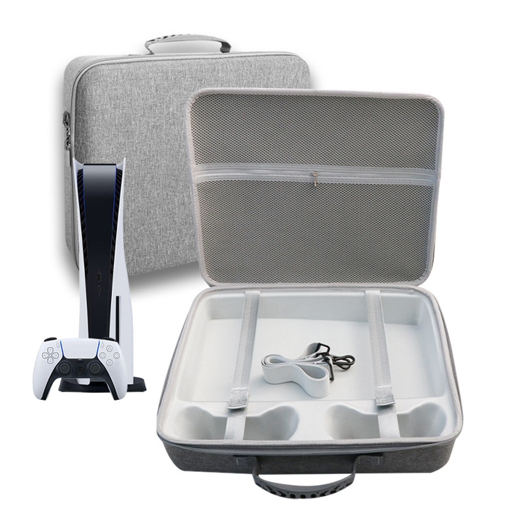 PlayStation 5 Slim -säilytyskotelo - Harmaa