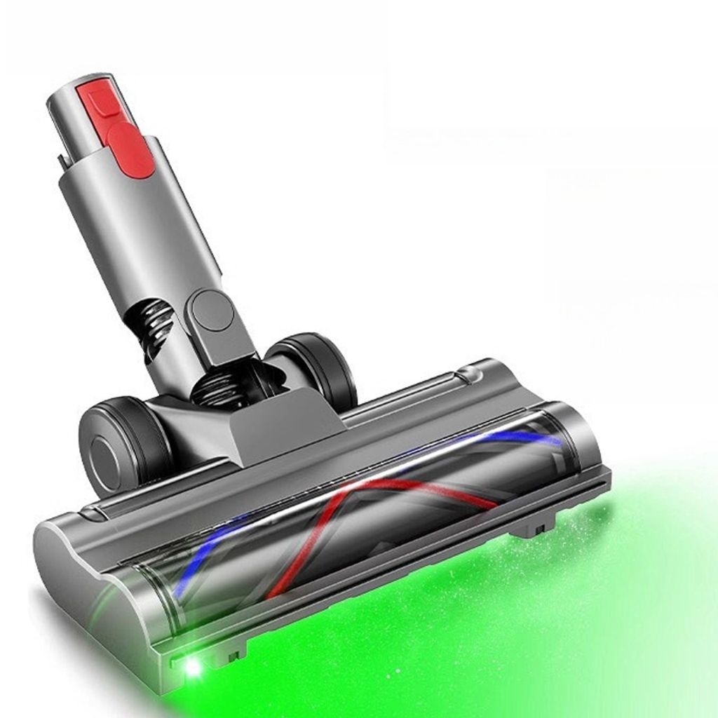 Direct Drive golvmunstycke med dammljus för Dyson V7 / V8 / V10 / V11 / V15 | Reservdelar | Batteritema
