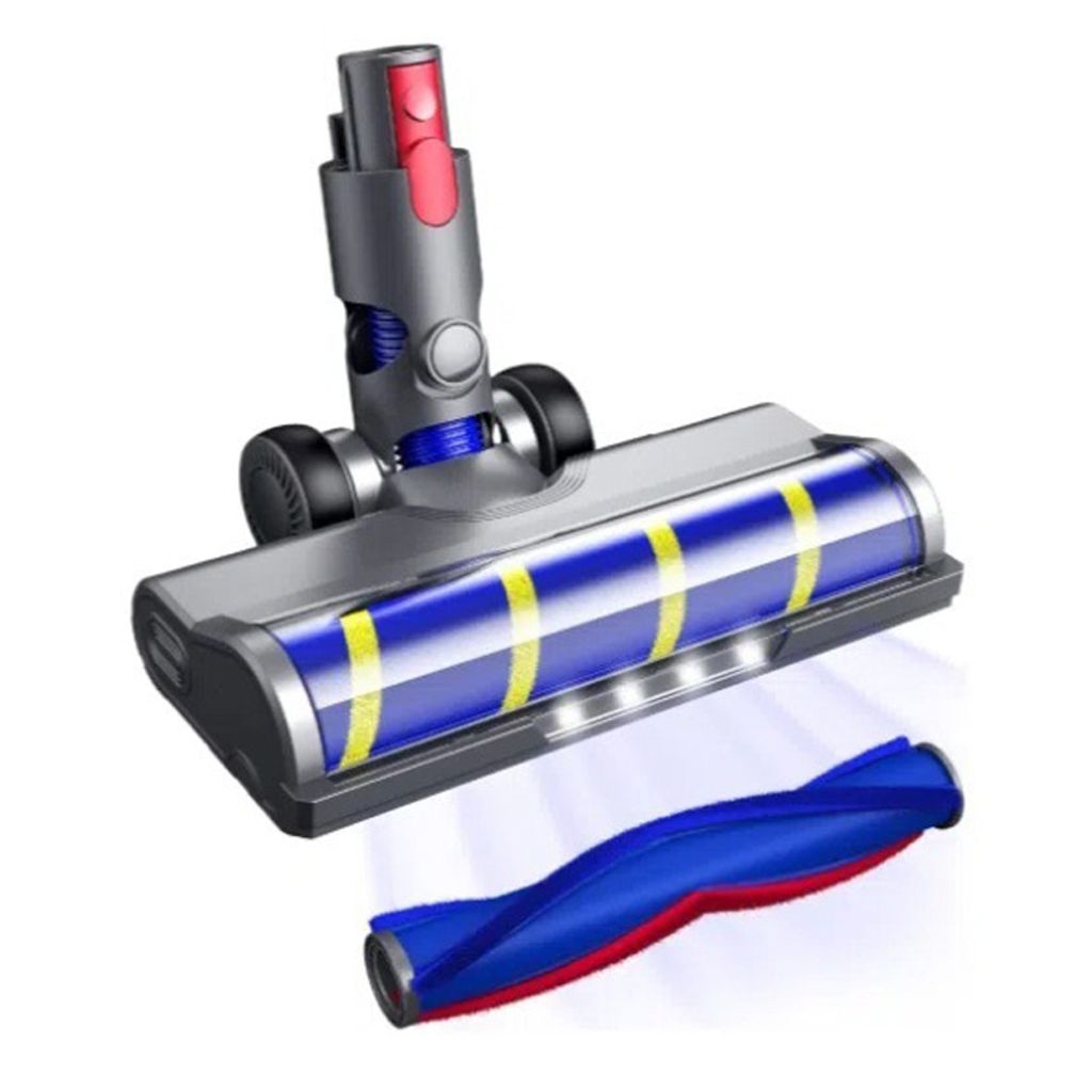 Golvborste med sammet- och driven rullborste set för Dyson V6/V7/V8/V10/V11/V15 | Reservdelar | Batteritema