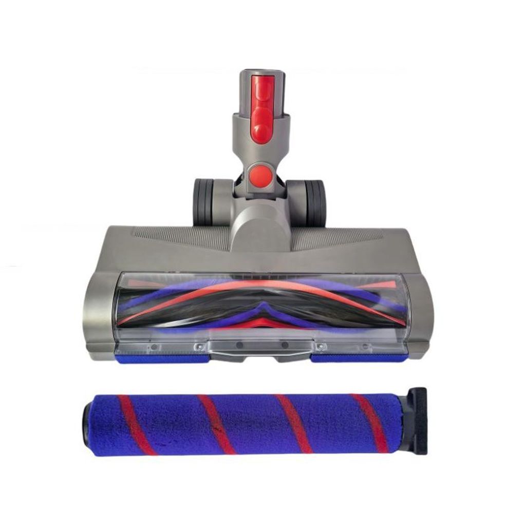 Golvborste med direktdriven + mjuk rullborste set till Dyson V7/V8/V10/V11/V15 | Reservdelar | Batteritema