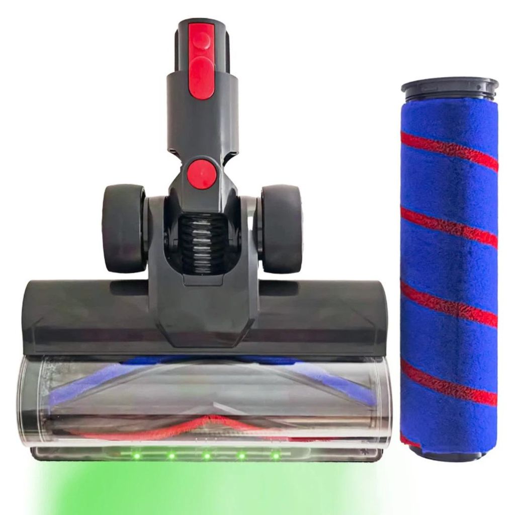Motordriven golvborste med LED och rullborstset för Dyson V7/V8/V10/V11/V15