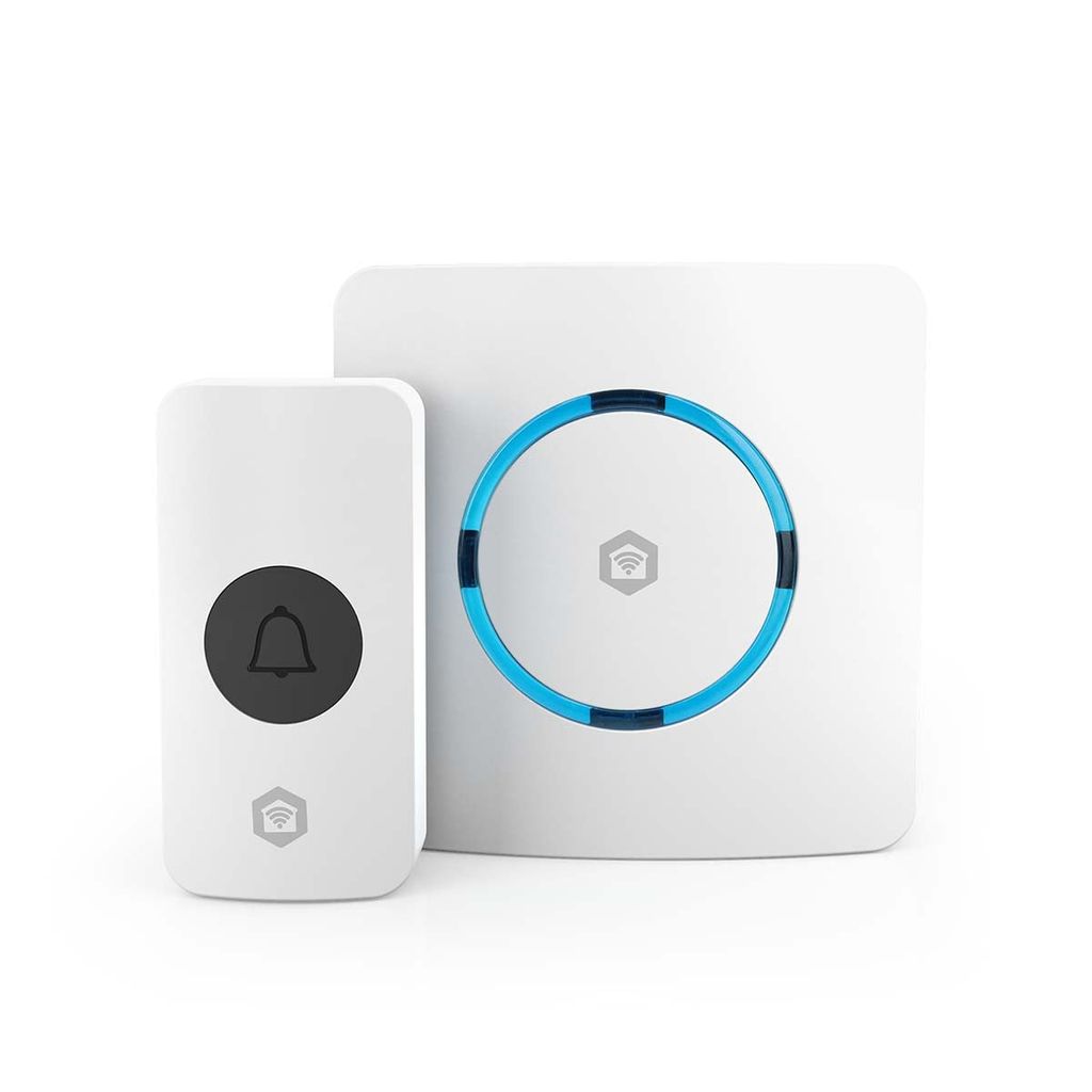 Nedis SmartLife trådløs ringeklokke WiFi – hvit