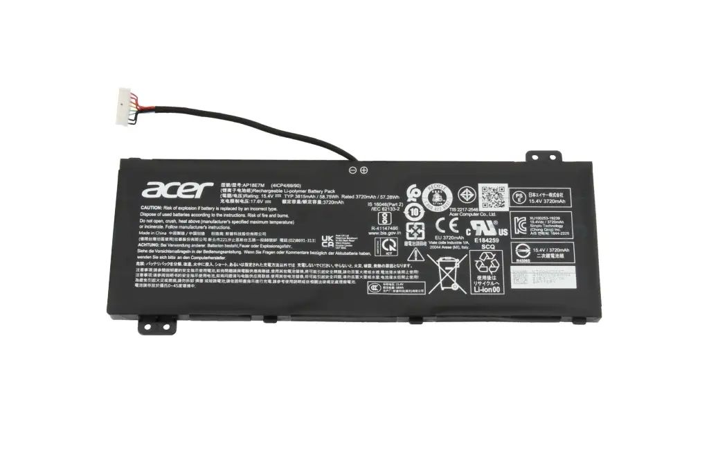 Acer Batteri 3720MAH 59WH 4S1P 65W