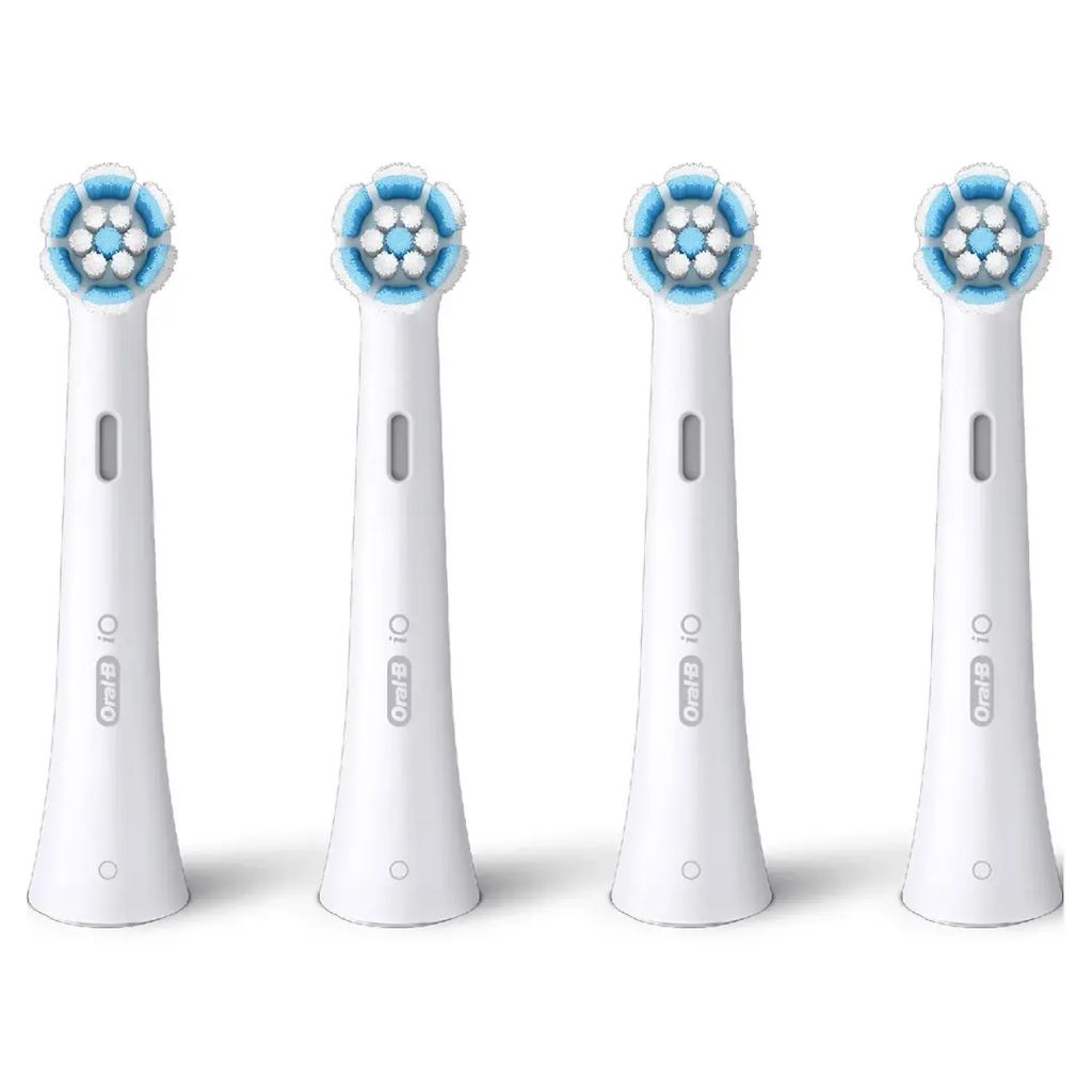 Oral-B tandbørstehoveder iO Gentle Care 4-pak – hvide