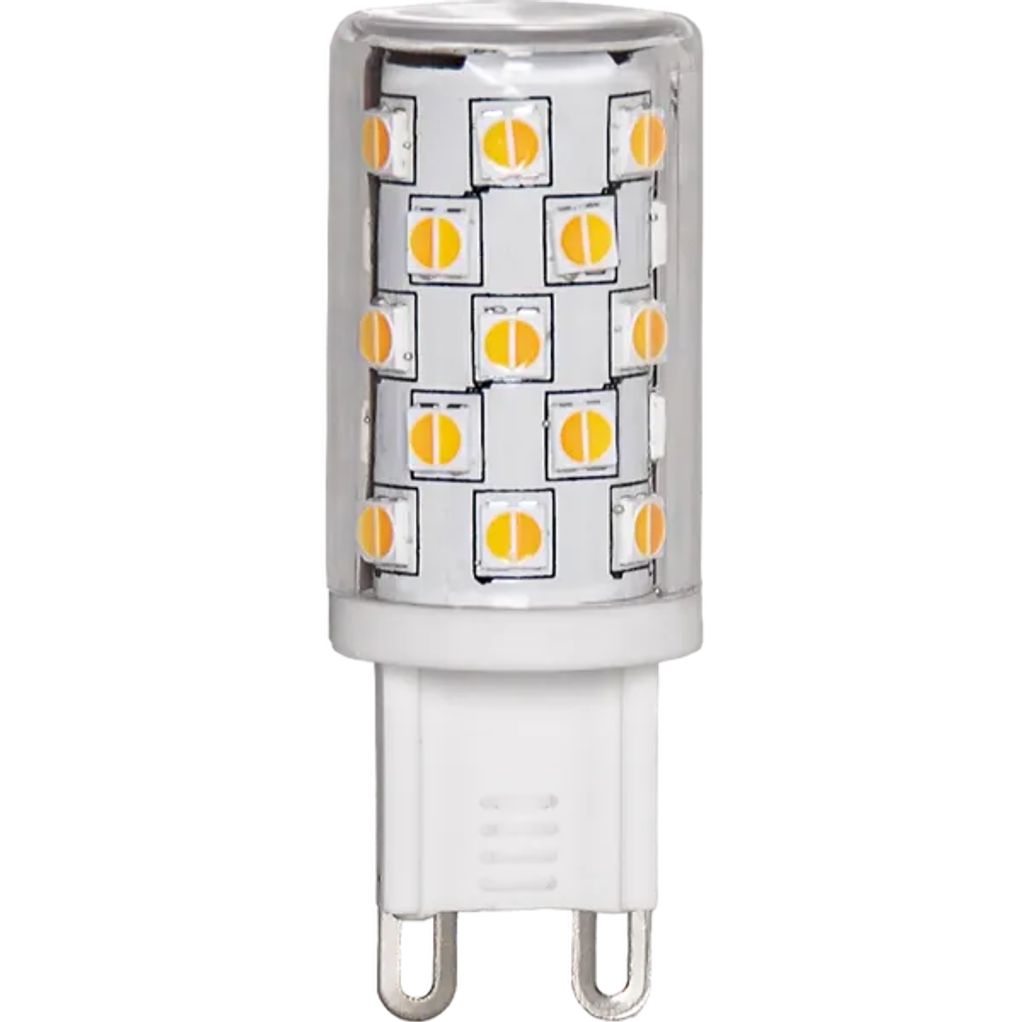 Star Trading LED-Lampe G9 Halo-LED, dimmbar bis warmweiß