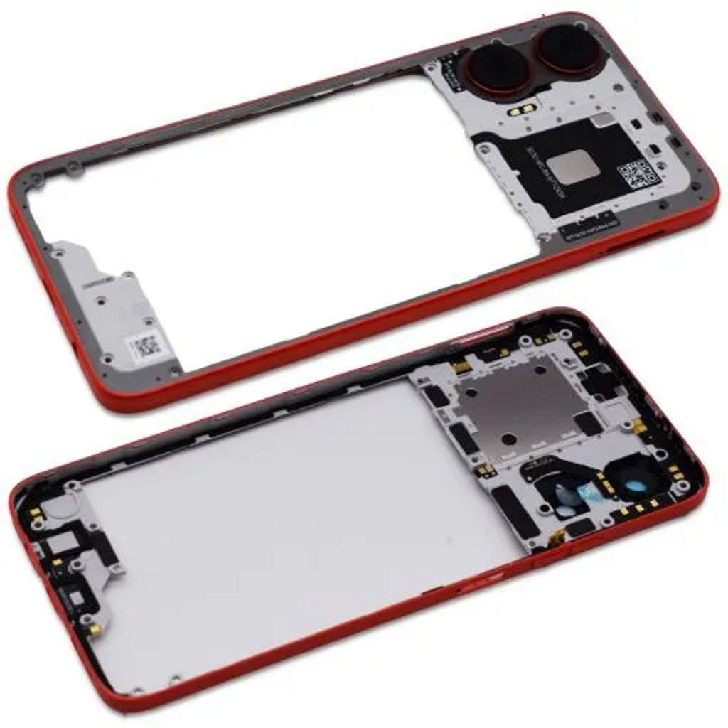 Motorola Moto G35 Middle Frame - Red