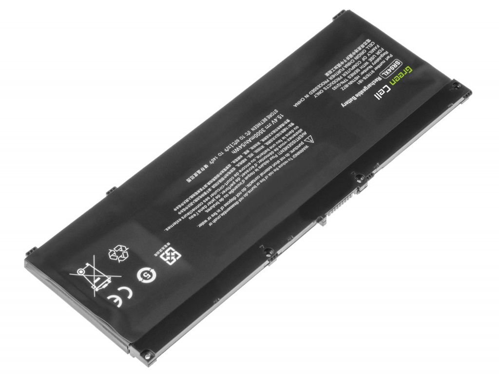 Batterij SR04XL tot HP Omen 15-CE 15-CE004NW 15-CE008NW enz., 15,4V 3500mAh