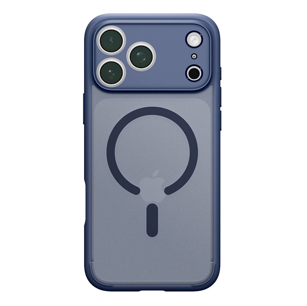 Spigen Ultra Hybrid MagFit Skal till iPhone 18 Pro / 17 Pro - Frost Deep Blue