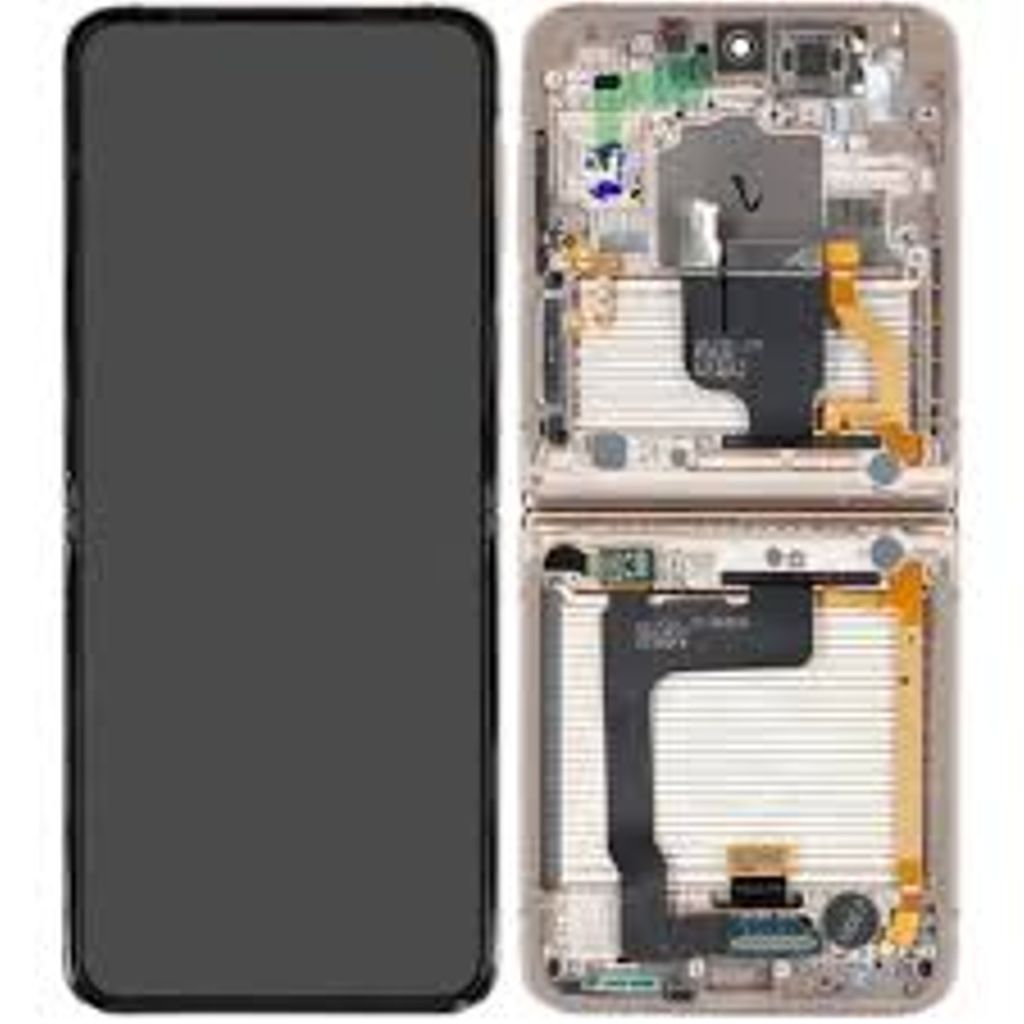 Samsung Galaxy Z Flip4 LCD Skärm Original - Gul