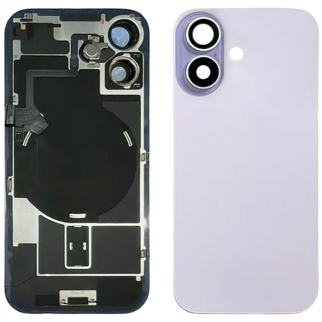 iPhone 17 Back Cover with Small Parts - Lavender