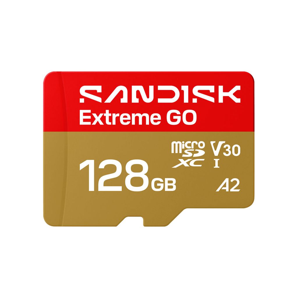 SanDisk Extreme GO microSD UHS-I Minneskort – 128GB