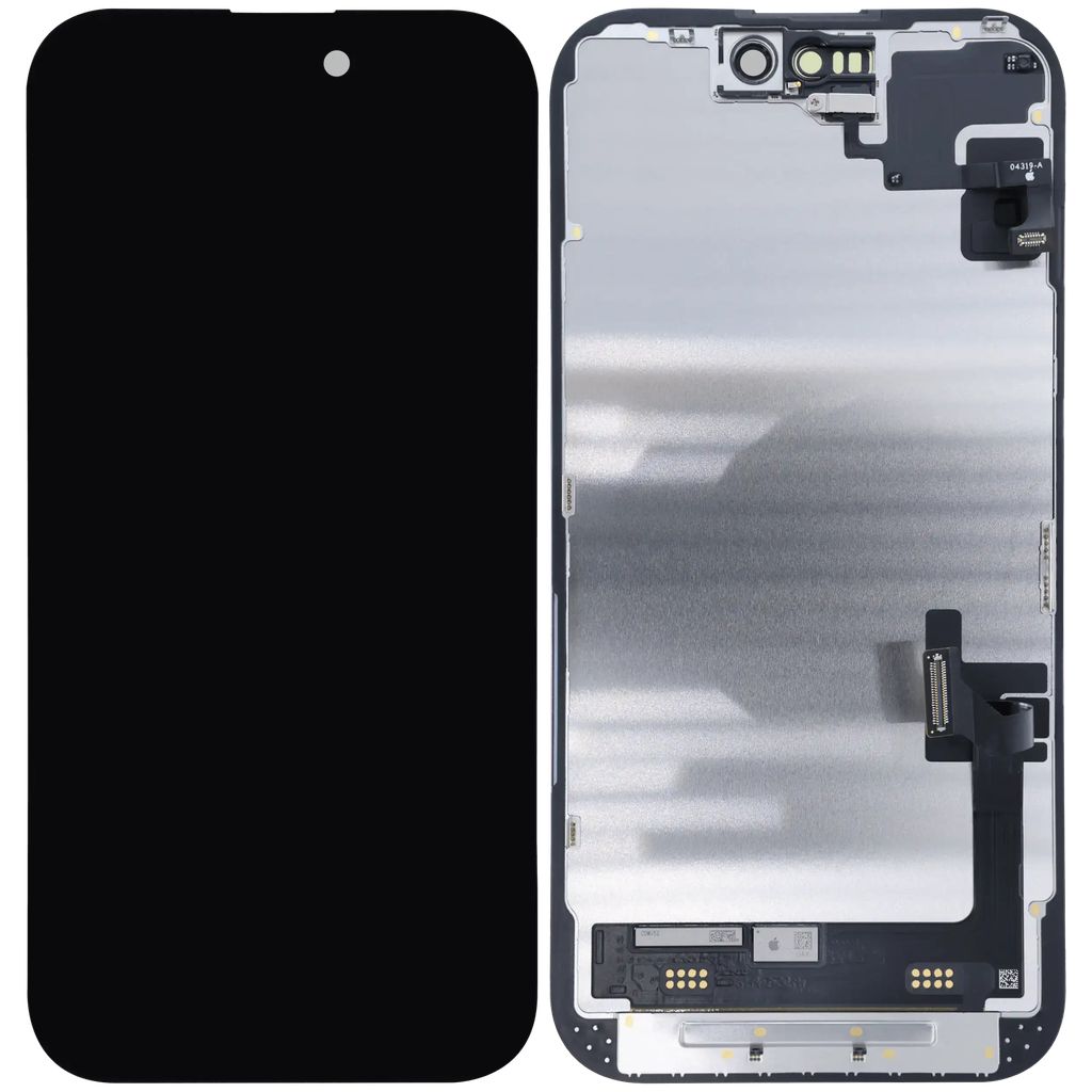 iPhone 15:n täydellinen OLED-näyttö (Service Pack)