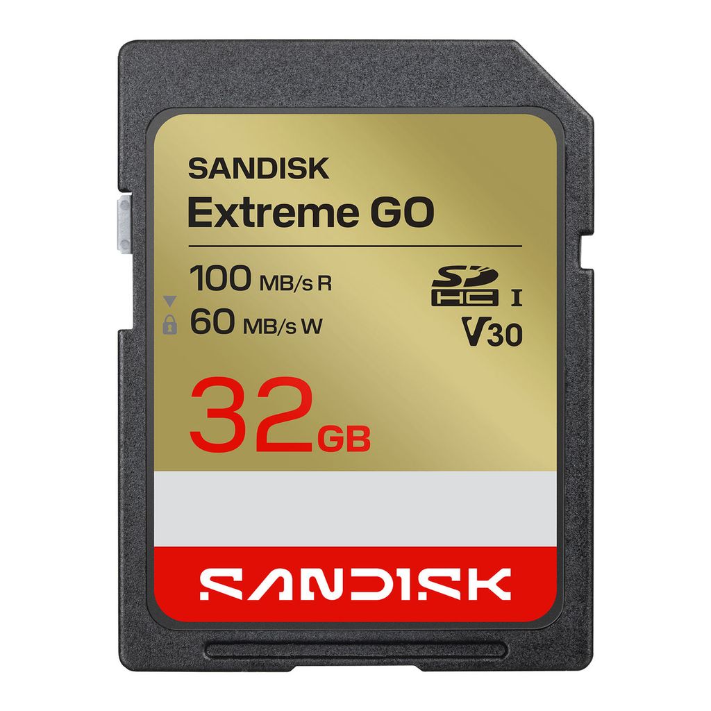 SANDISK Extreme GO SD UHS-I minneskort – 64GB