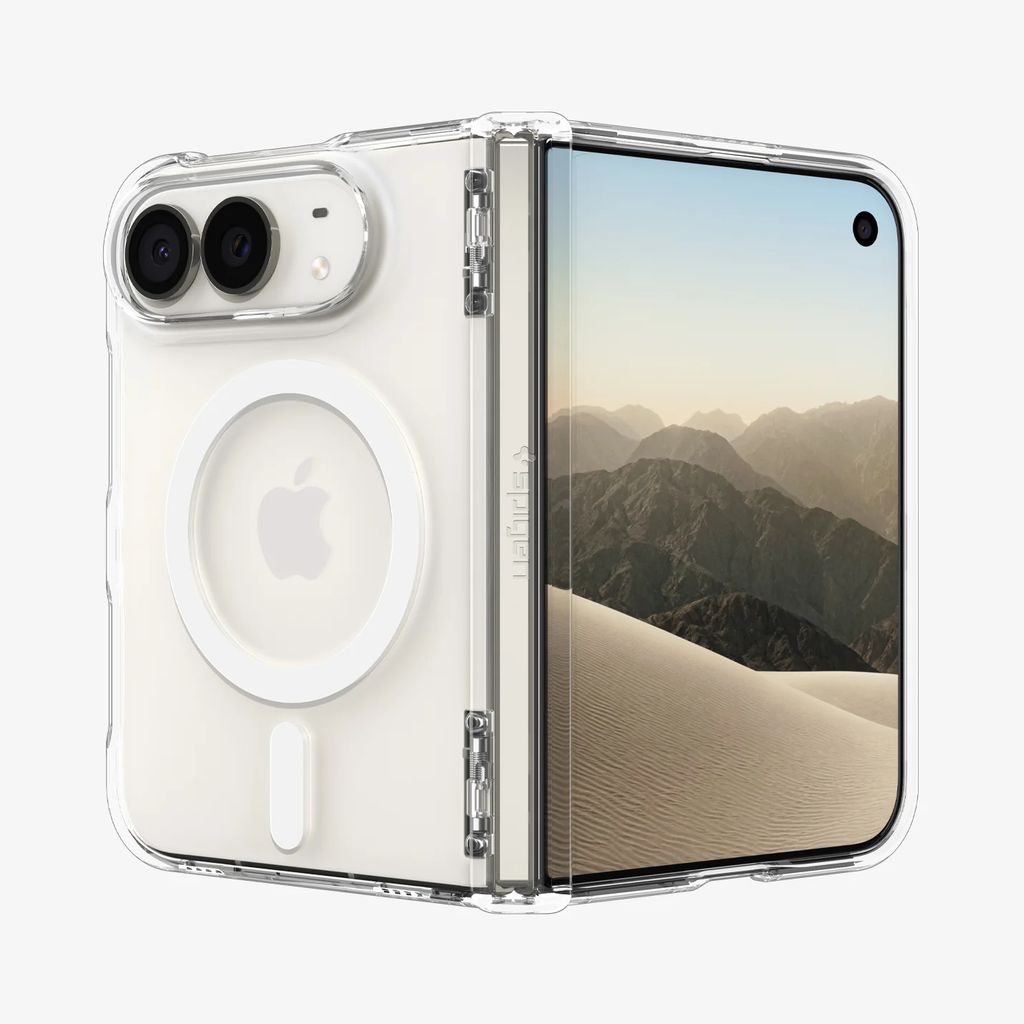 Spigen Ultra Hybrid Pro MagFit Skal till iPhone Duo - Transparent vit