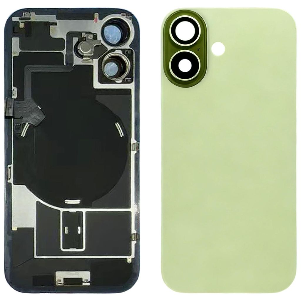 iPhone 17 Bakdeksel med små deler  - Sage