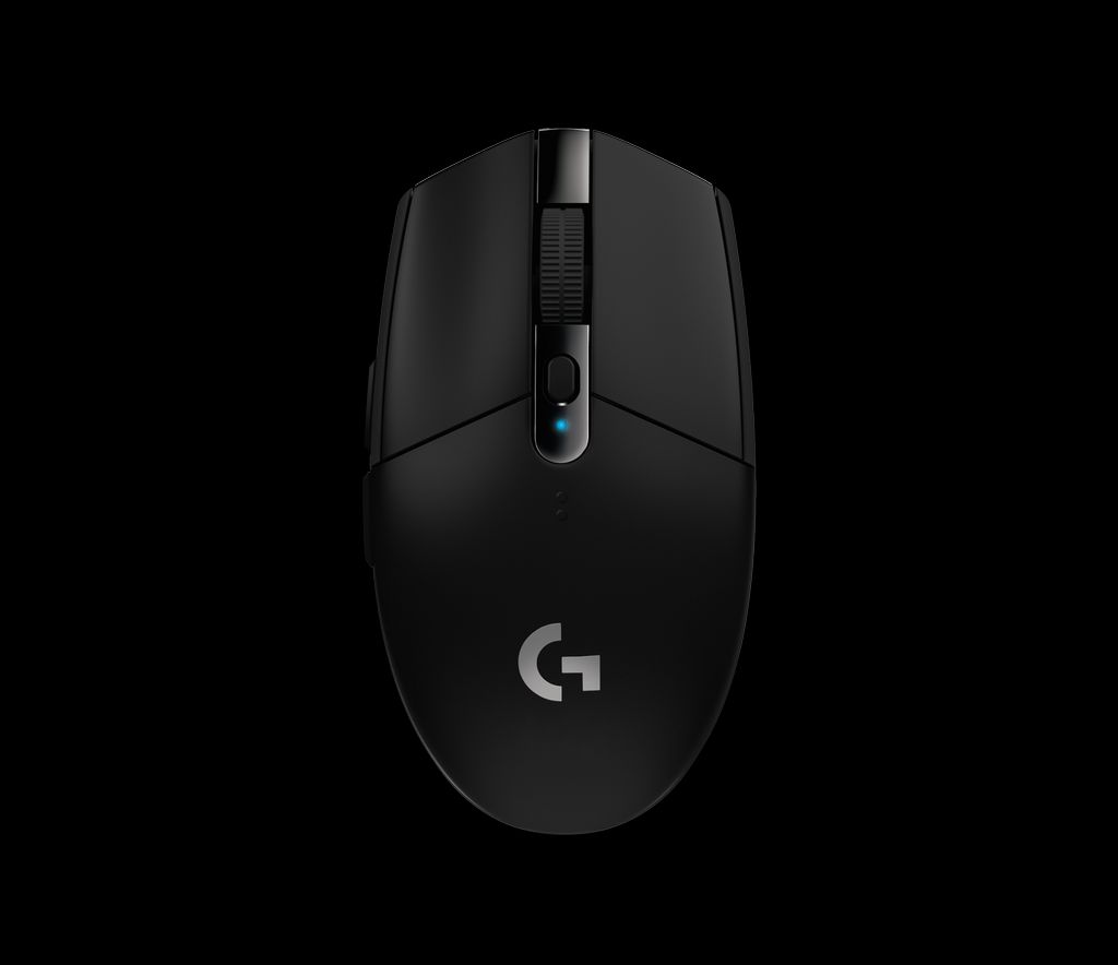 Logitech G305 LIGHTSPEED trådlös gamingmus – svart