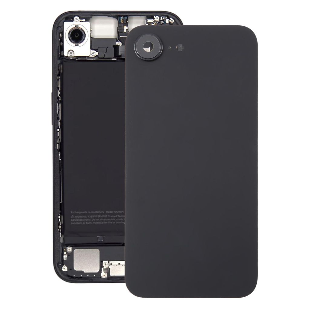 iPhone 16e Back Cover With Small Parts - Black