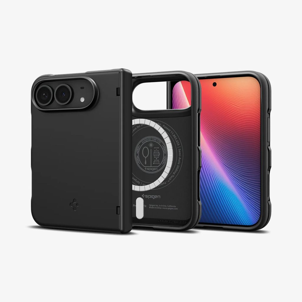 Spigen Air Fit Pro MagFit Skal till iPhone Duo - Svart
