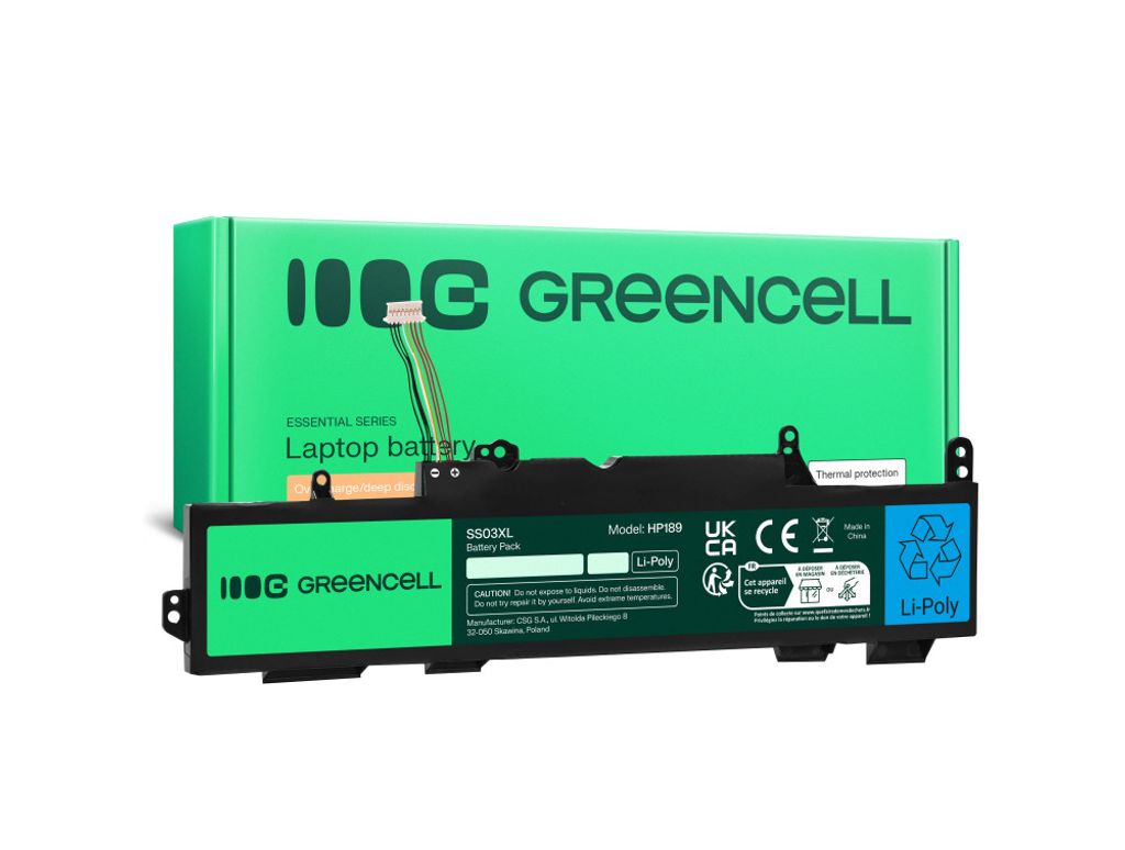Green Cell SS03XL Akku HP EliteBook 735/745/830/840 G5/G6