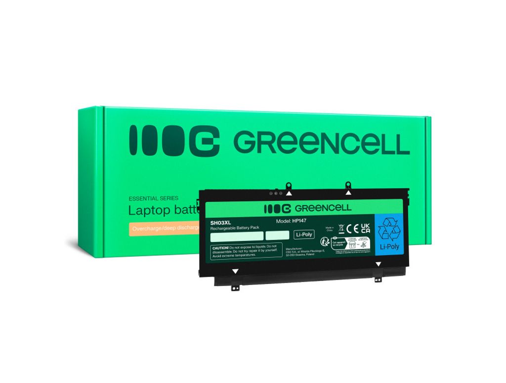Green Cell akku SH03XL HP Spectrelle