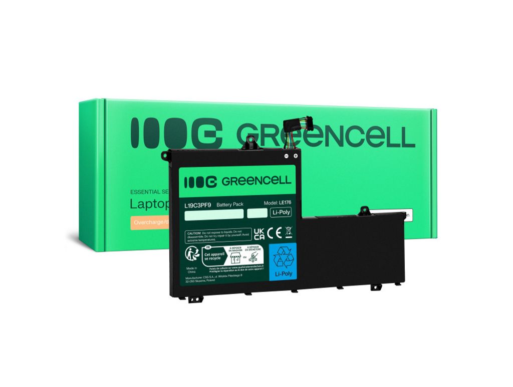 Green Cell Laptop Batteri Lenovo ThinkBook 11.5V 4650 mAh