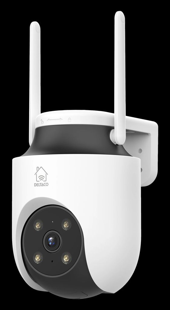 DELTACO SMART HOME Innendørs og utendørs overvåkingskamera 3MP