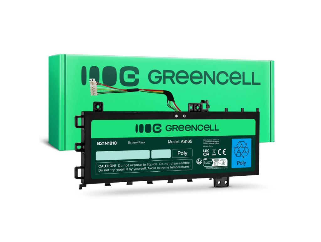Green Cell batteri B21N1818 C21N1818-1 för Asus VivoBook 15