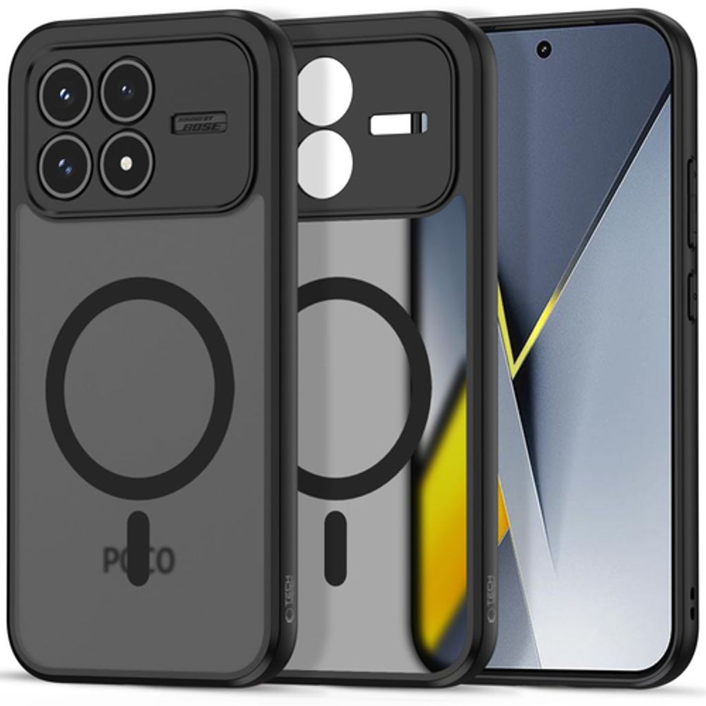 Tech-Protect MagMat MagSafe Skal till Xiaomi Poco F8 Pro - Svart