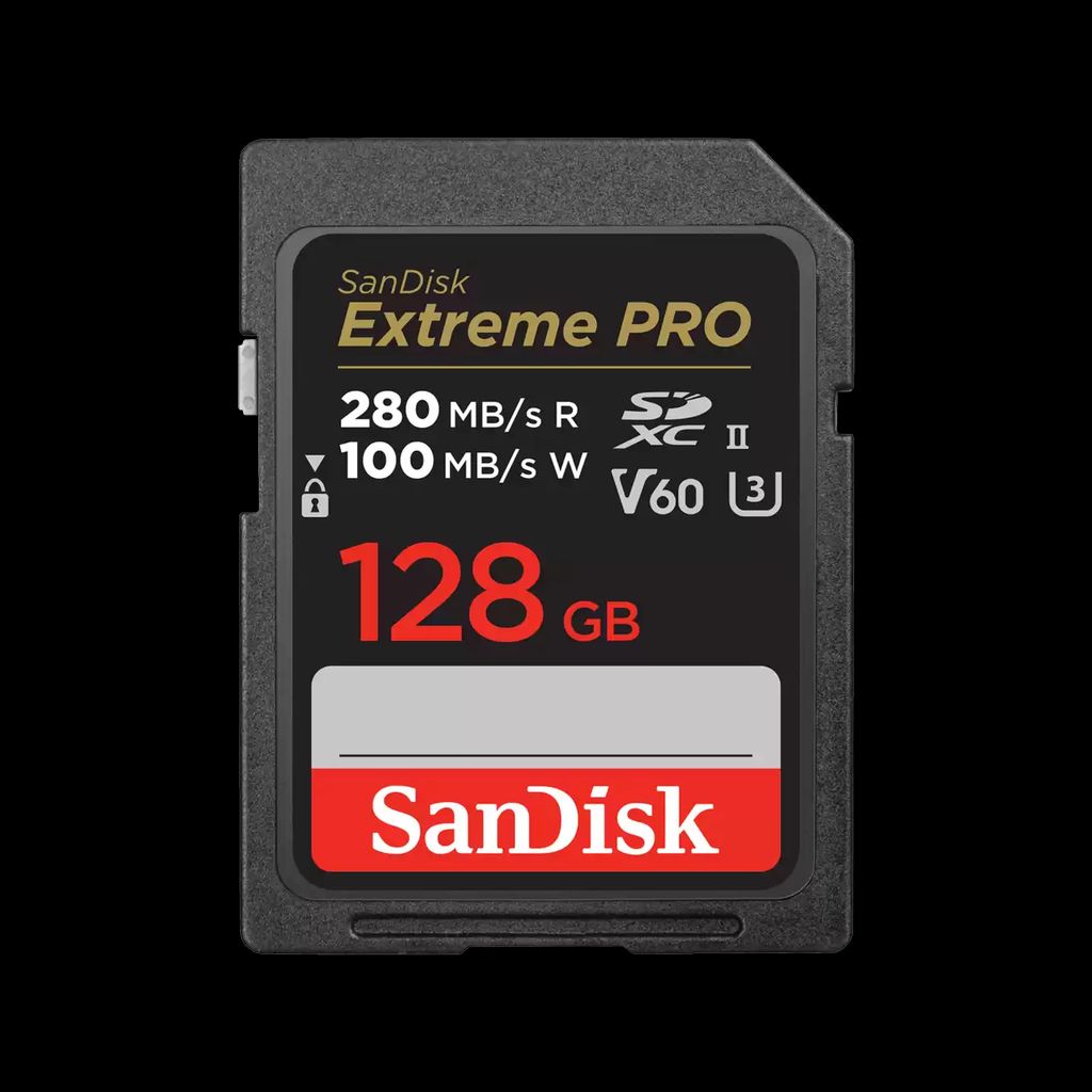 SanDisk Extreme PRO SDXC UHS-II Speicherkarte – 128 GB