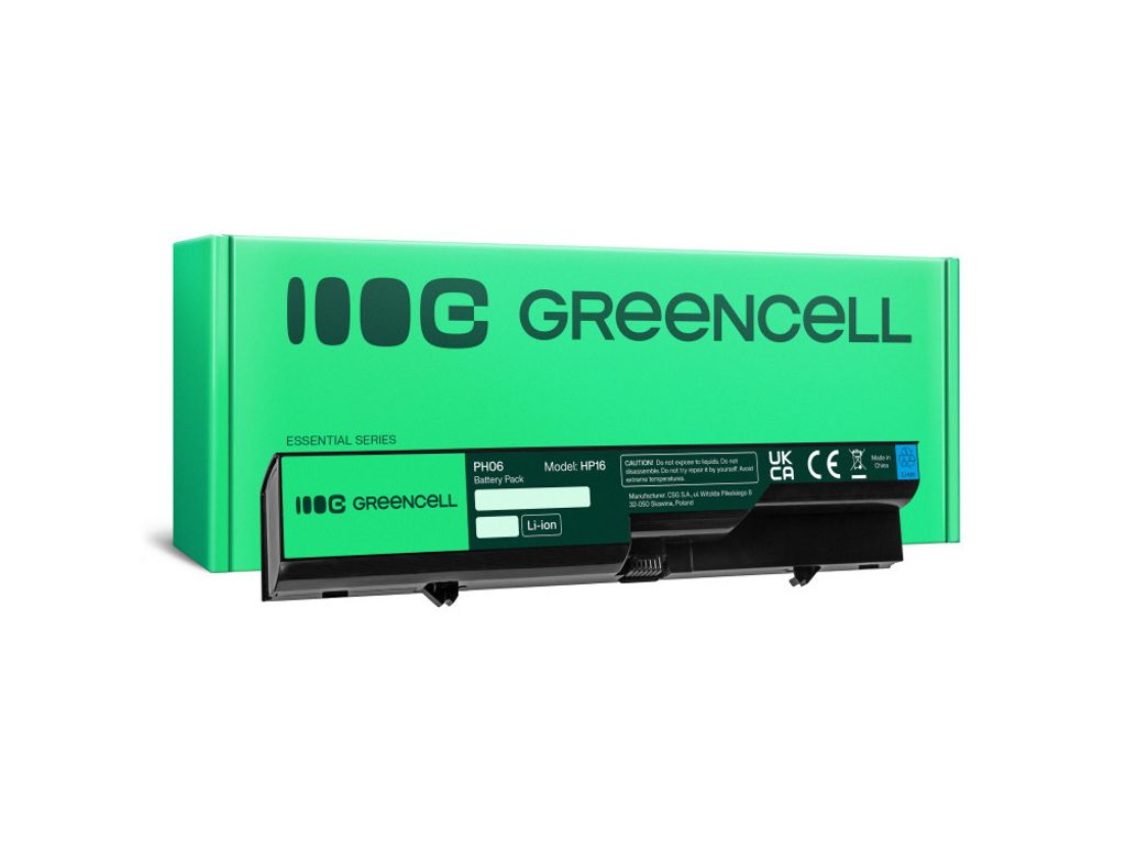 Green Cell -akku HP ProBook 4320s, 4520s jne. 4400mAh, 11.1V