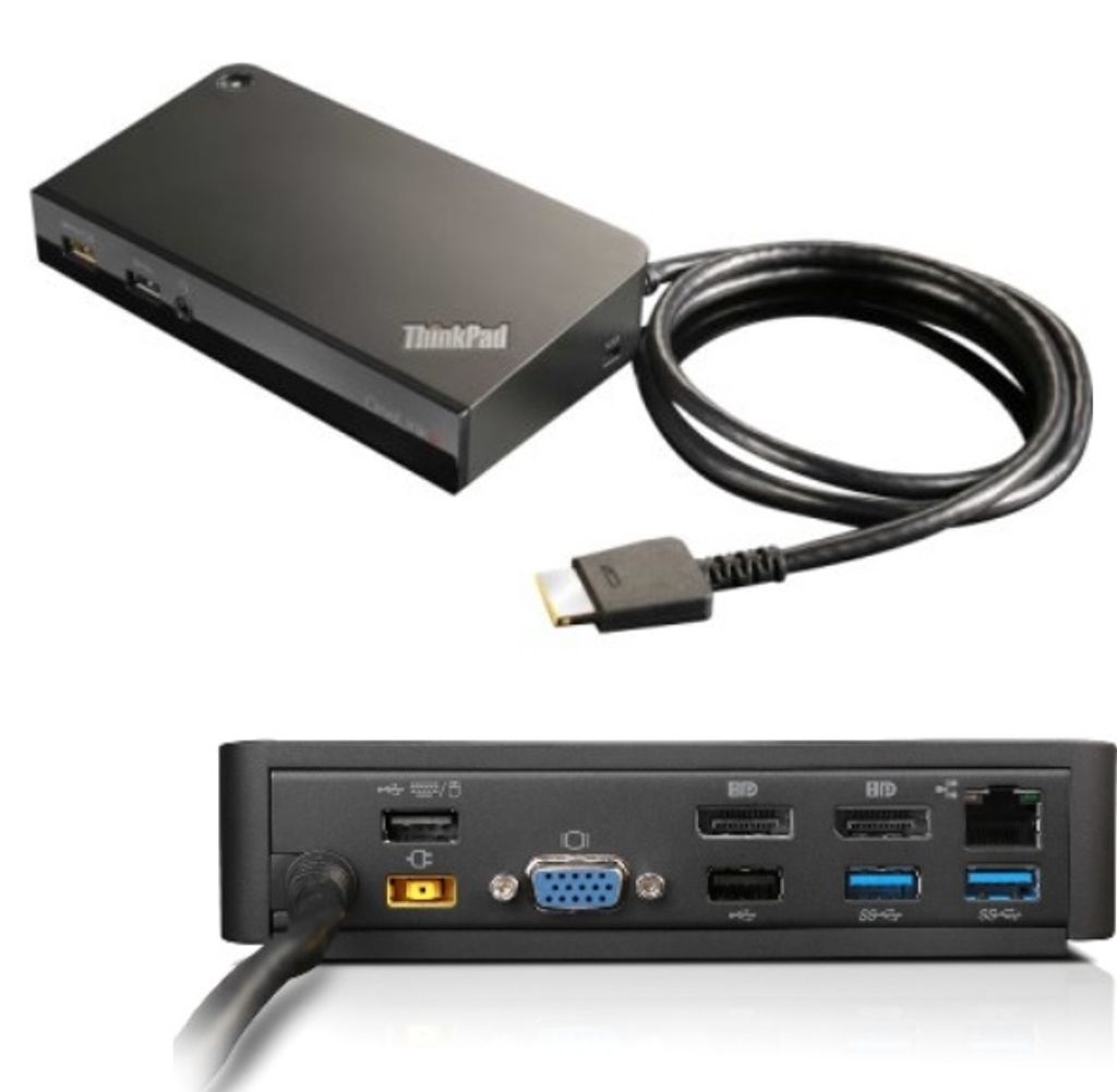 Lenovo ThinkPad OneLink+ VGA 2x DP Dokkingstasjon