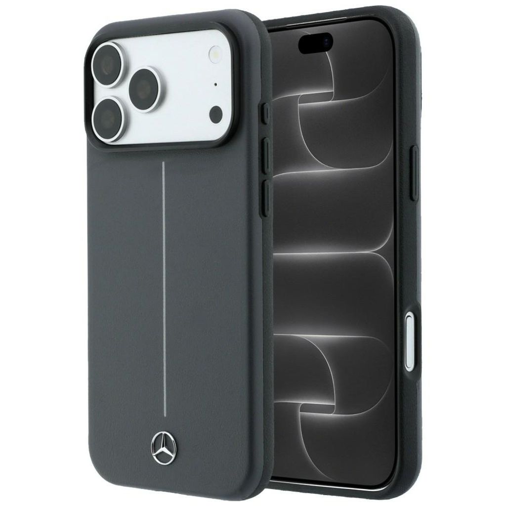 Mercedes Iconic Line MagSafe -kuori till iPhone 18 Pro Max/17 Pro Max - Harmaa