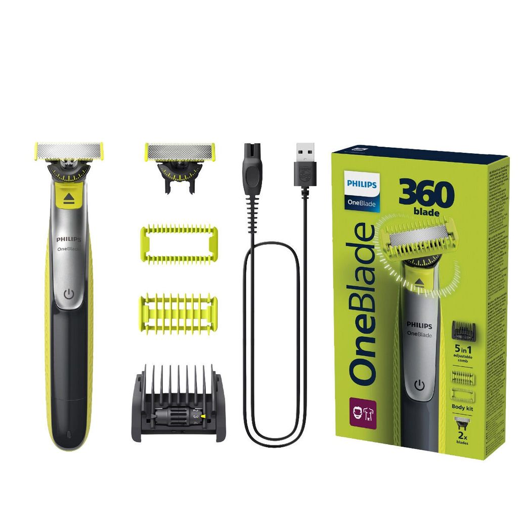Philips OneBlade Face & Body QP2834/23 – Elektrisk barbermaskine