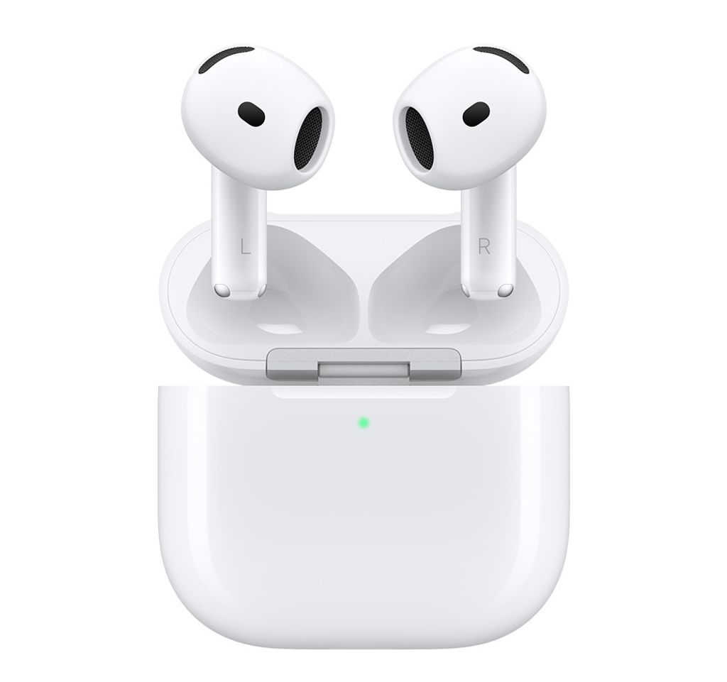 Apple AirPods 5 trådløse høretelefoner med trådløst opladningsetui – hvid