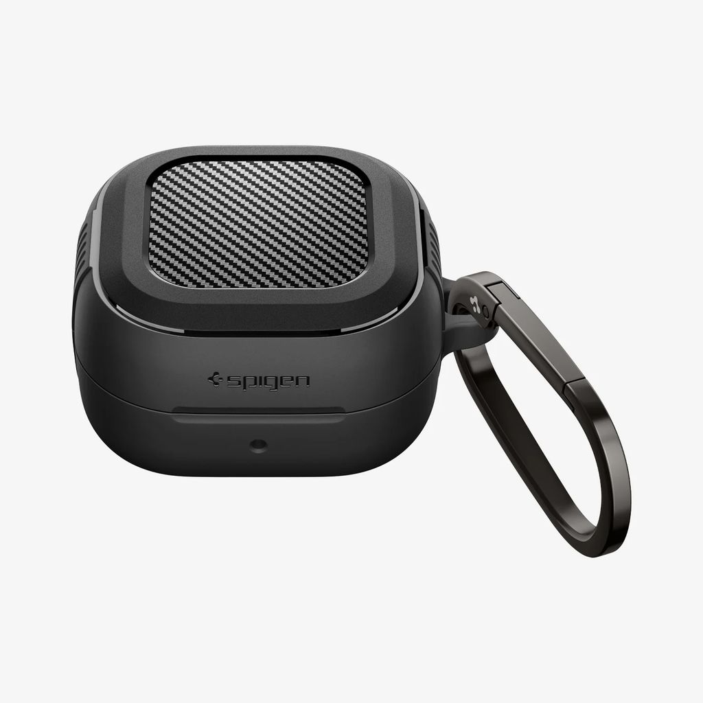 Spigen Rugged Armor Skal til Samsung Galaxy Buds4/4 Pro – Svart