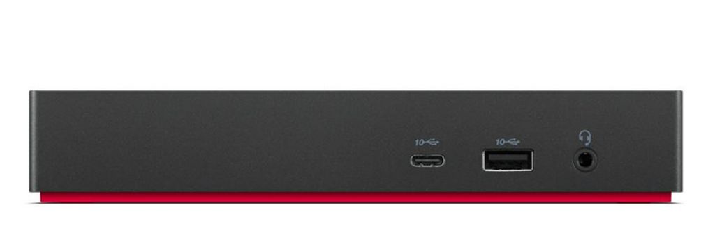 Lenovo USB-C HDMI DP RJ45 Audio 10 portar 65W Dockningsstation