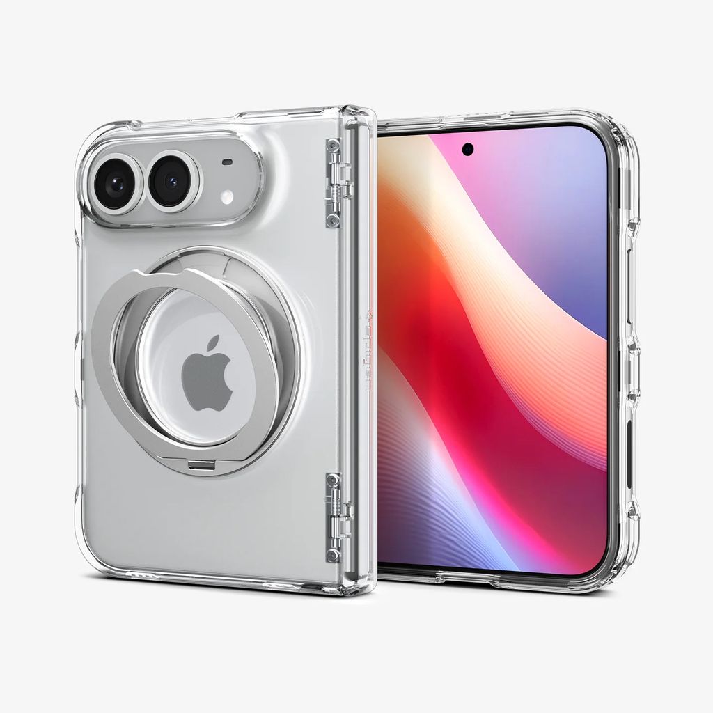 Spigen Ultra Hybrid Pro S MagFit Skal till iPhone Duo - Transparent vit