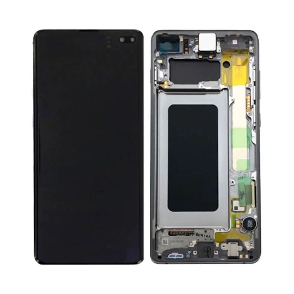 Samsung Galaxy S10 Plus LCD-skjerm Original - Sølv