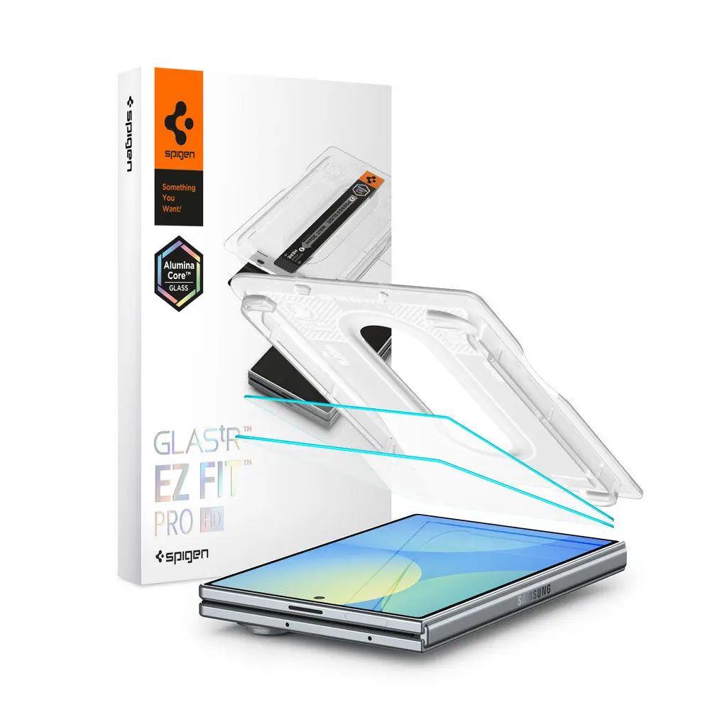 Spigen Glas.tR Ez Fit Pro HD Skjermbeskytter 2-paking til Samsung Galaxy Z Fold8