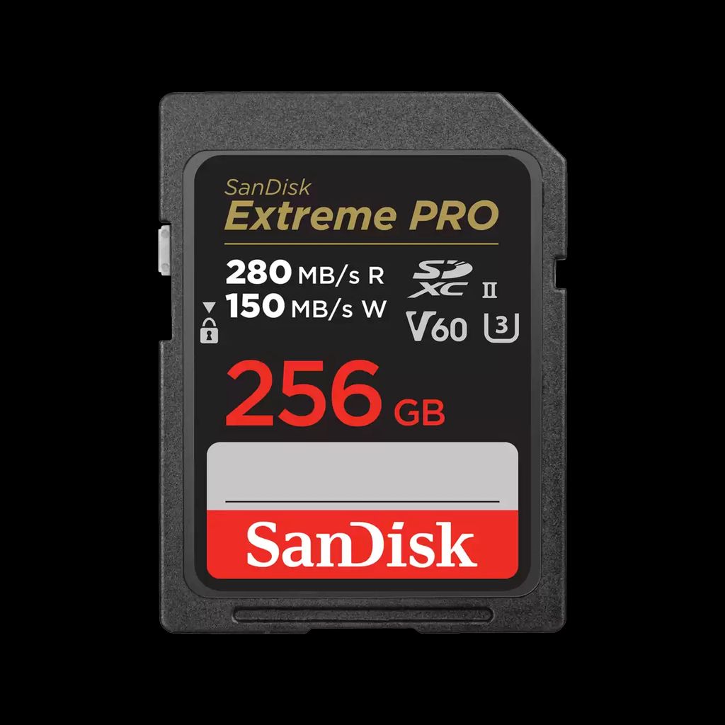 SanDisk Extreme PRO SDXC UHS-II 256GB Speicherkarte
