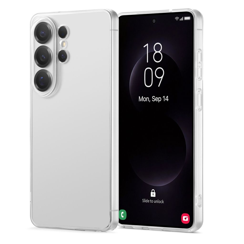 Mobique Samsung Galaxy S26 Ultra-deksel i TPU - Gjennomsiktig