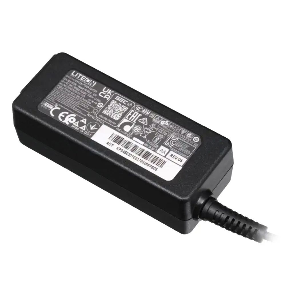 Acer AC Adapter 45W / 2.37A / 19V / 1.7 x 5.5 x 11mm