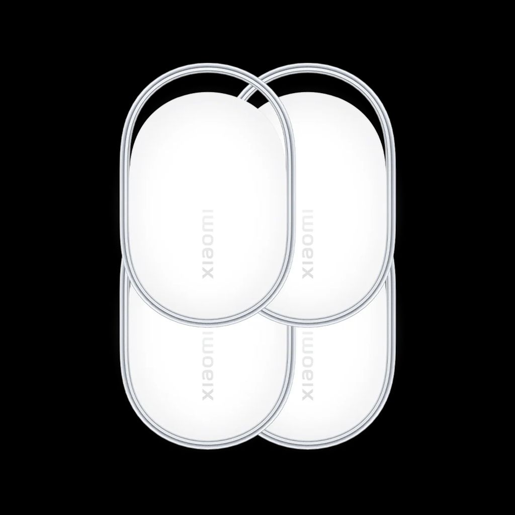 Xiaomi Tag Bluetooth Tracker, 4-pak - hvid