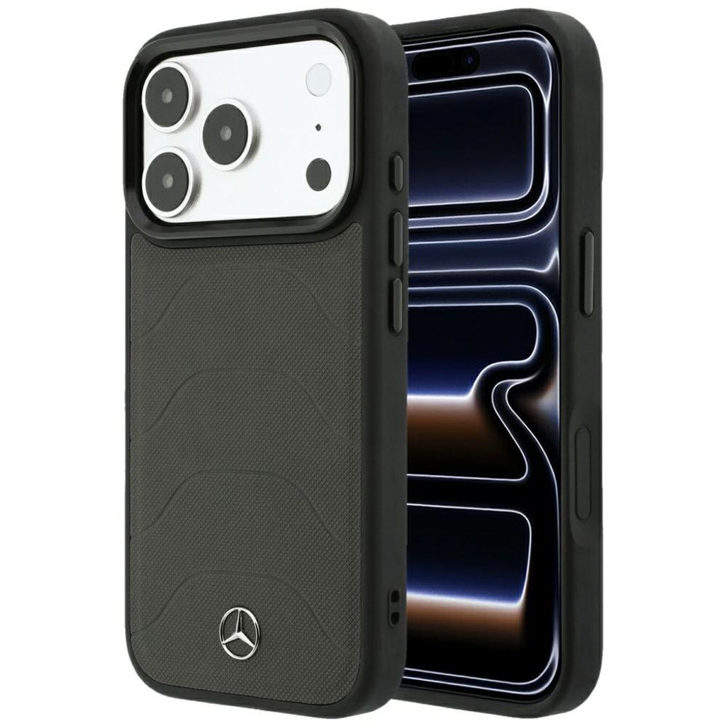 Mercedes Bow Lines MagSafe -kuori till iPhone 18 Pro/17 Pro - Harmaa